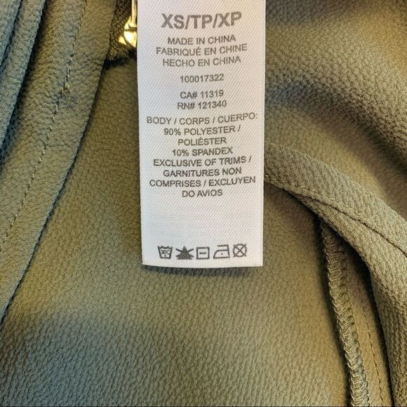 DYNAMITE NWT jupe zip slit maxi skirt in Tarmac size XS - Picture 10 of 12